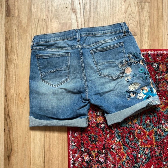 DRIFTWOOD | Embroidered Jean Shorts - Picture 4 of 5